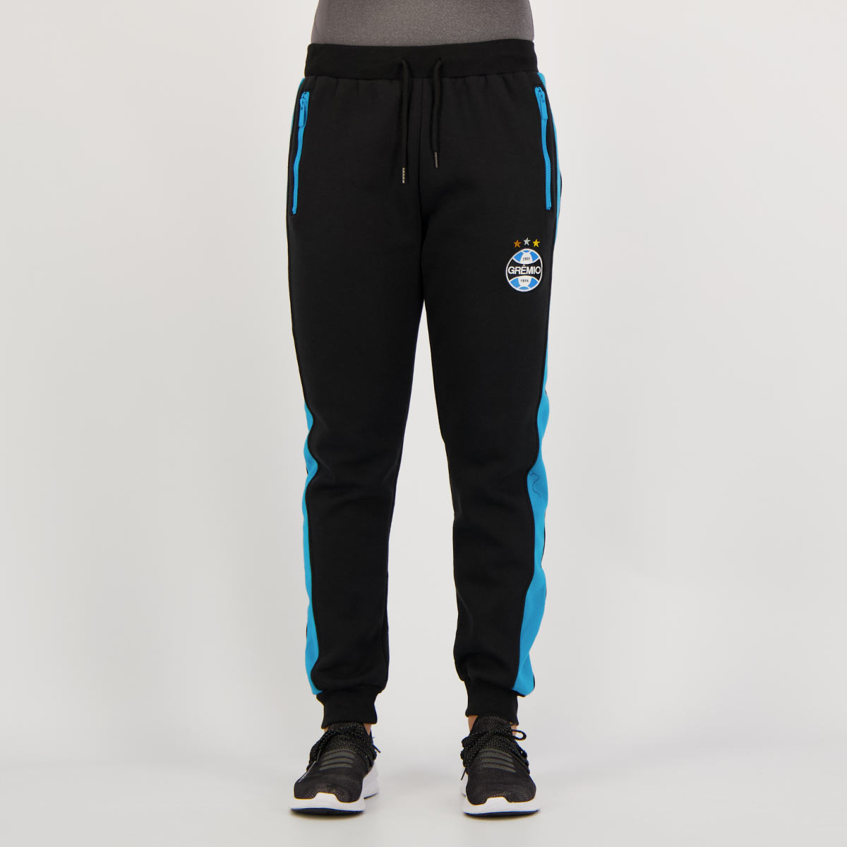 Calça Moletom Grêmio Details Preta