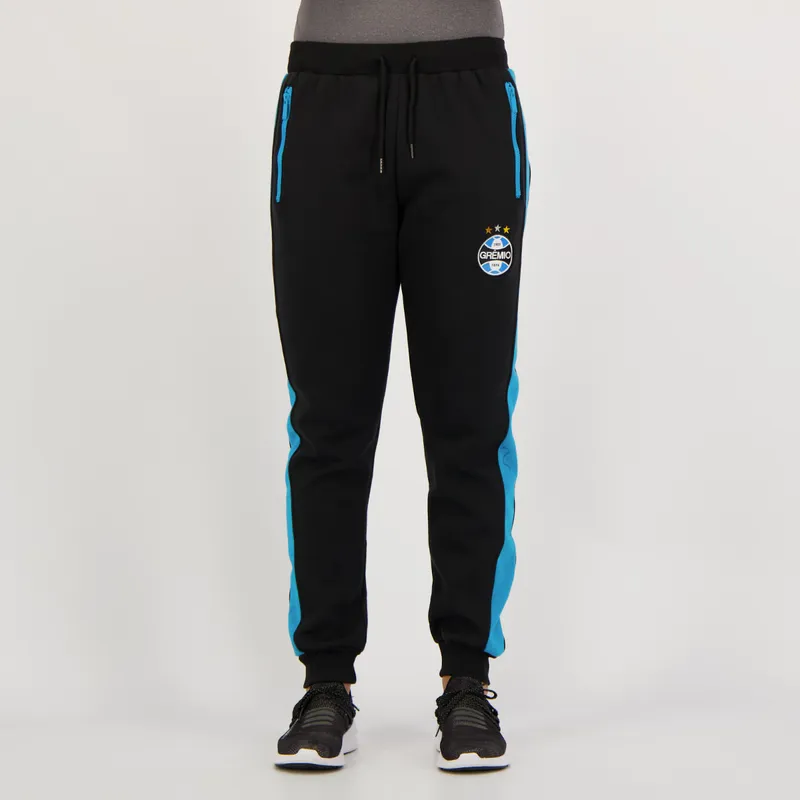Calça Moletom Grêmio Details Preta