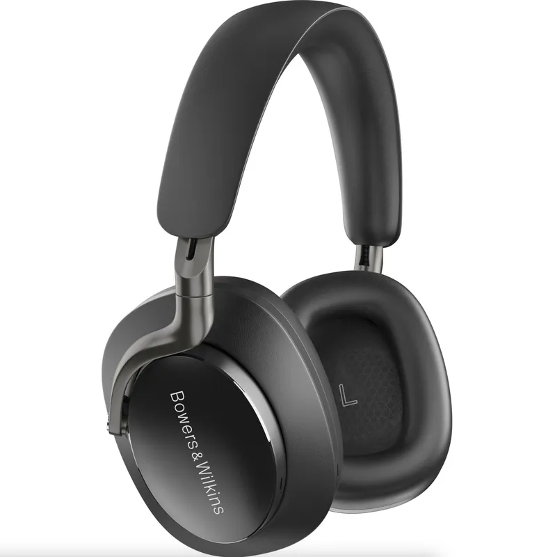 Fone Ouvido Sem fio Bowers &amp; Wilkins Px8 Noise-Canceling Wireless Over-Ear Headphones (Black)