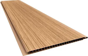 Forro PVC Plasbil Relevo Rústico Carvalho 10mm 20cm 6m