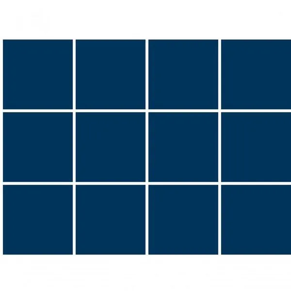 Papel De Parede Doce Estilo Geométrico Azul 82335