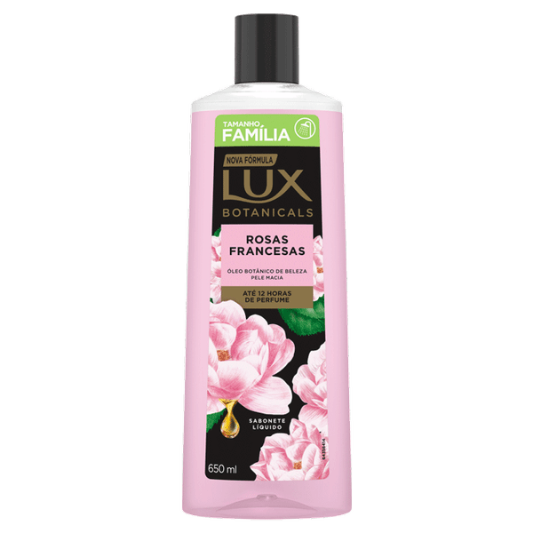 Sabonete Líquido Lux Botanicals Rosas Francesas 650ml
