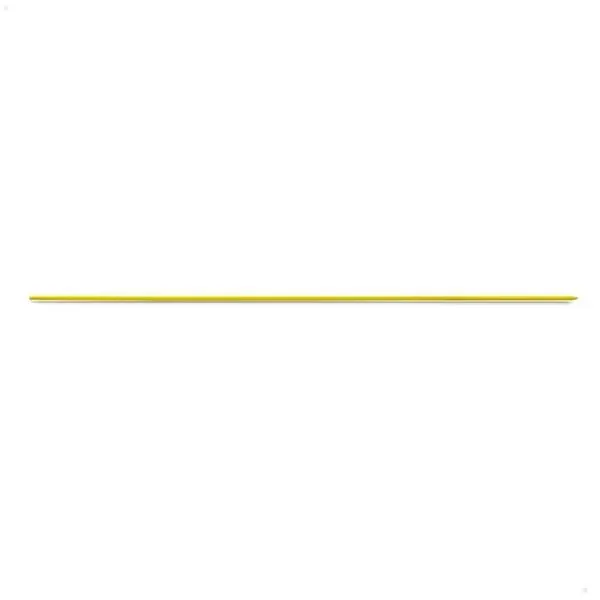Vareta Zebu De Fibra De Vidro Amarelo 120cmx10mm (50 Un.) Para Cercas Móveis 40177