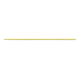 Vareta Zebu De Fibra De Vidro Amarelo 120cmx10mm (50 Un.) Para Cercas Móveis 40177