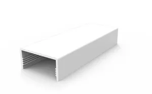 Luva para Canaleta Alumbra Luva 20x10mm para Canaleta Branca Alumbra 1 Peça