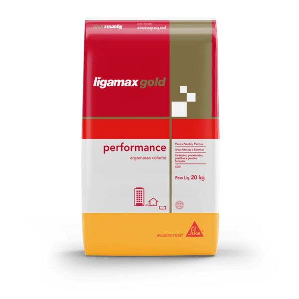 Argamassa ACIII Porcelanato Externo Cinza 20kg Ligamax
