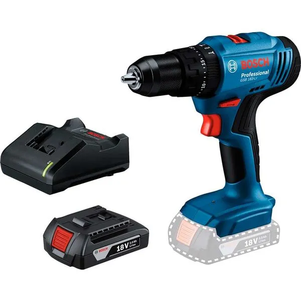 Parafusadeira/furadeira com impacto a bateria 18 V BOSCH