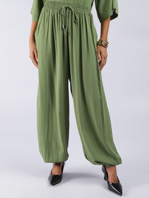 Calça Viscose Aladim Feminina VERDE GG