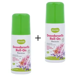 Kit 2 Desodorantes Infantil Natural p/ Meninas 75ml Bioclub