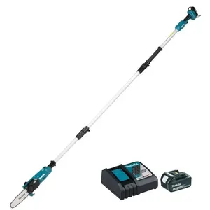 Motopoda Podador de Altura DUA200RTE1 Motor Brushless LXT 18V Kit 2 Baterias Makita Motopoda Podador de Altura DUA200RTE1 Brushless 18V Kit 2 Baterias Makita