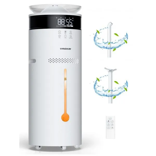 Umidificador VAGKRI Branco 18L 5 Níveis de Névoa VA-HM05NEW 120V