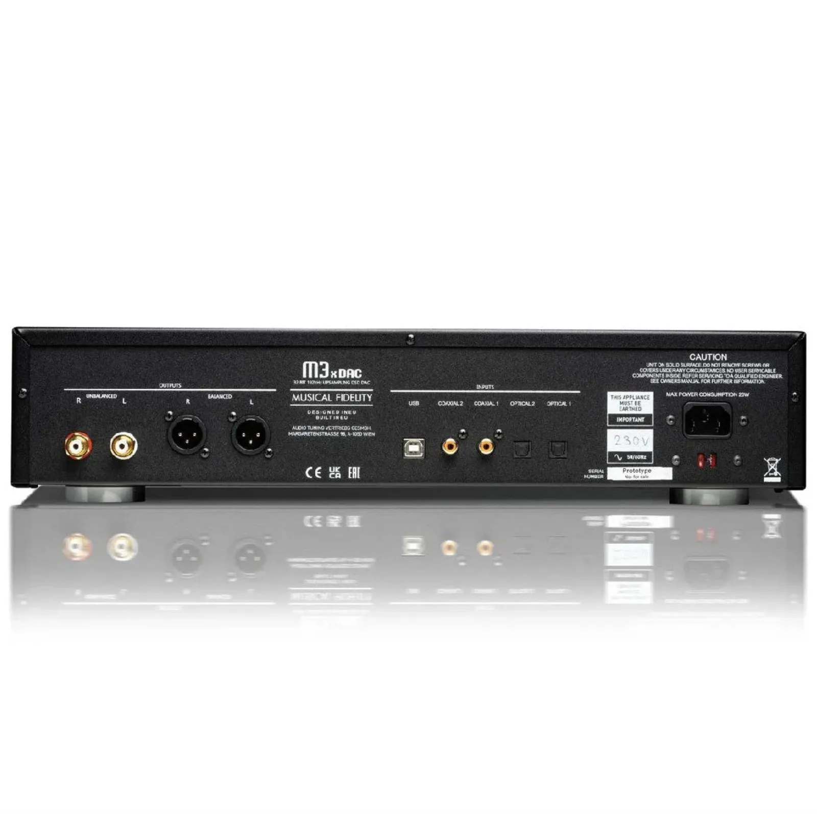 Musical Fidelity DAC M3x Premium DAC 120v - Preto