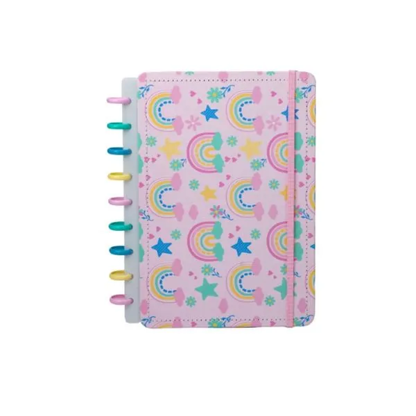 Caderno Diskô Arco Íris M (MP)