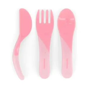 Talheres Soft 3und Rosa +6m Twistshake