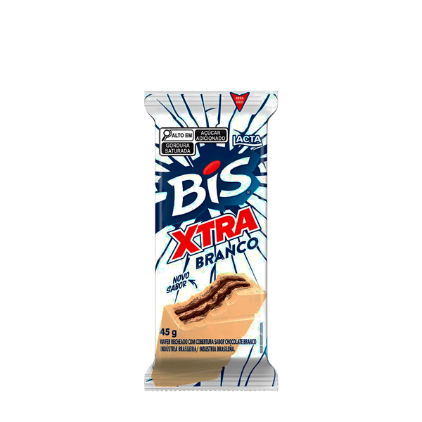Chocolate Bis Xtra Branco Lacta  – 45g
