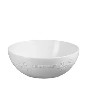 Bowl de Servir Holly Le Creuset Branco 25 CM-UN