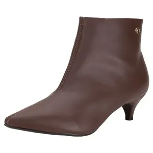 Bota Feminina Cano Baixo Via Uno 251693 CAFÉ 37