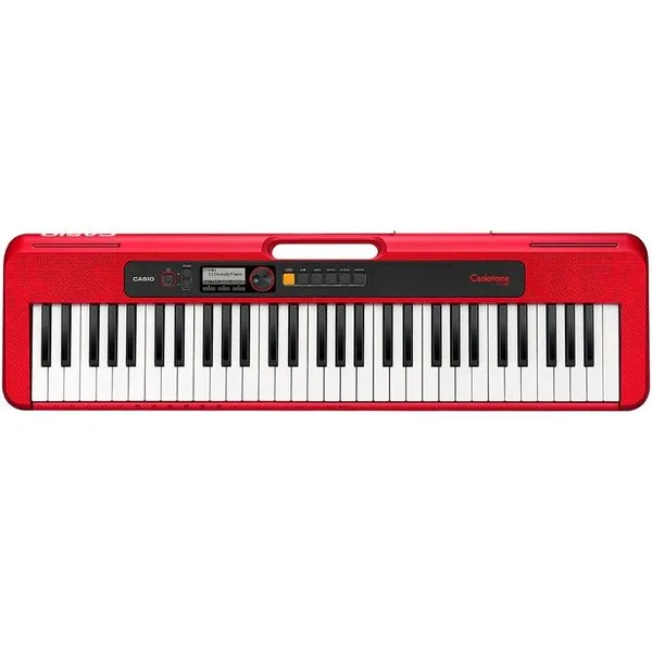 Teclado Casio Casiotone Modelo Estudante Vermelho CT-S200RDC2-BR