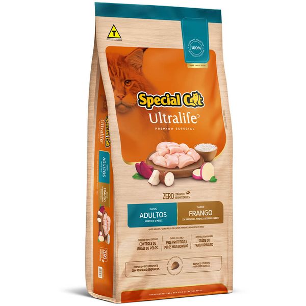 Ração Special Cat Ultralife Gatos Adultos Frango 10 kg