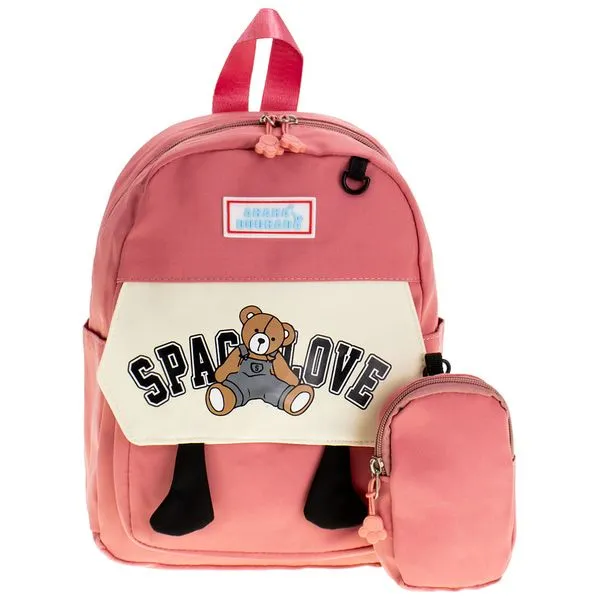 Mochila Infantil Arara Dourada - RY66392 SALMÃO