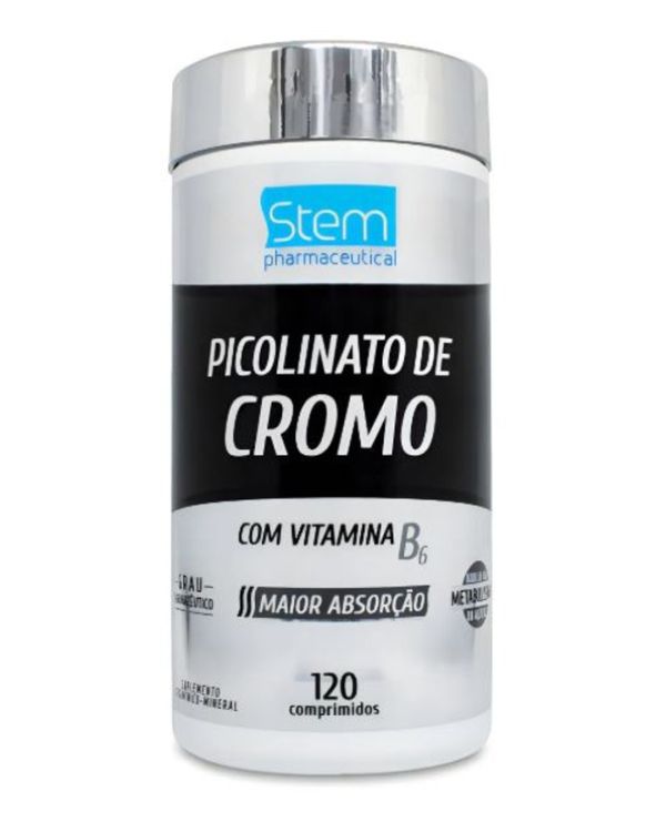 Picolinato de Cromo Stem 120 Comprimidos