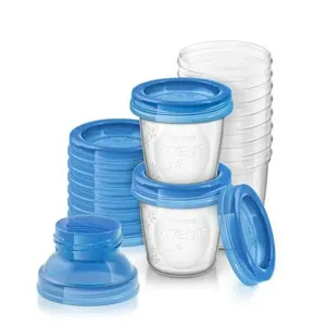 Kit Copos De Armazenamento Para Leite Philips Avent 10 Unidades