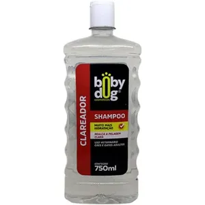 Shampoo Para Cães E Gatos Adultos Boby Dog Clareador Pelagem Clara 750ML (MP)
