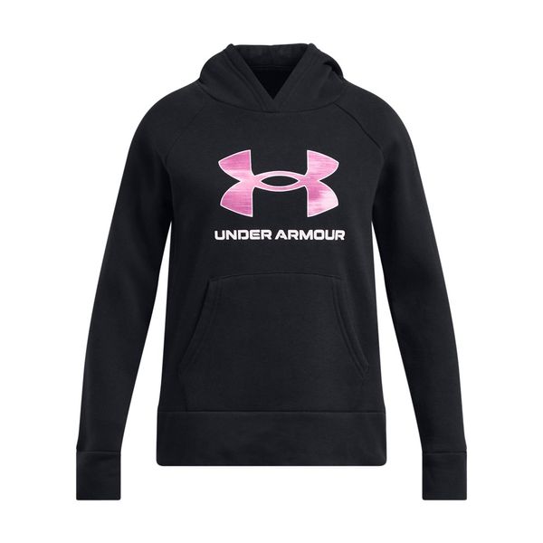 Moletom Infantil Under Armour Rival Flc BL Prin 10 Preto