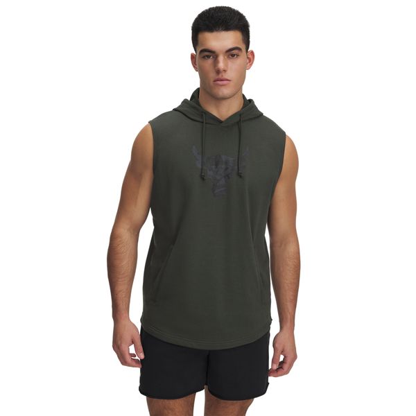 Regata Sportstyle Under Armour Project Rock Terry Masculina M Verde