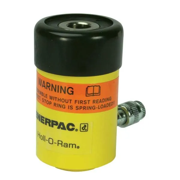 Cilindro Hidráulico Simples Ação Haste Vazada 12tf Curso 42mm RCH121 ENERPAC