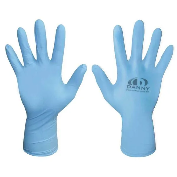 Caixa de Luvas Nitrílicas Azul Sensiflex sem Talco com 100 peças - DANNY P