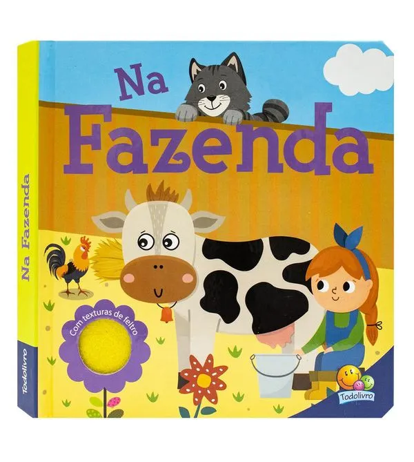 Livro Textura de Feltro - Na Fazenda Na Fazenda