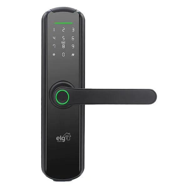 Fechadura Digital WiFi Biométrica Inteligente ELG SHFB700