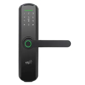 Fechadura Digital WiFi Biométrica Inteligente ELG SHFB700