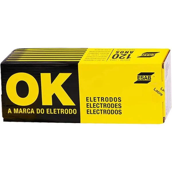 Eletrodo revestido para inox AWS E308-17 com 2,00 mm OK6130 2 Kg ESAB