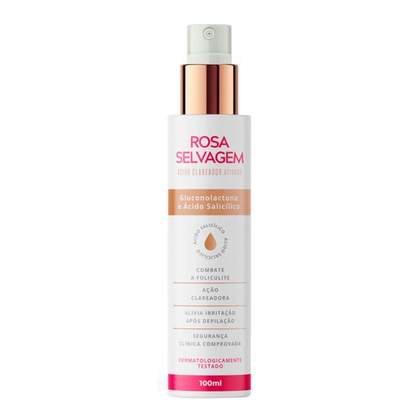 Ácido Clareador Rosa Selvagem 100ml
