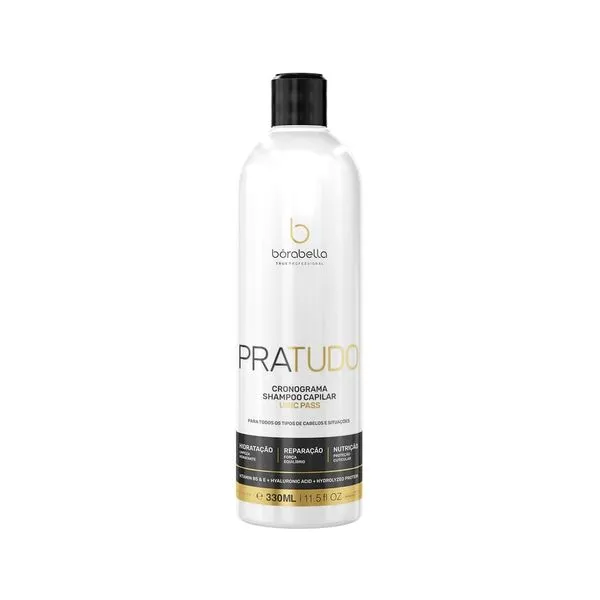 Shampoo Borabella Pratudo 330ml Sh Borabella 330ml Pratudo