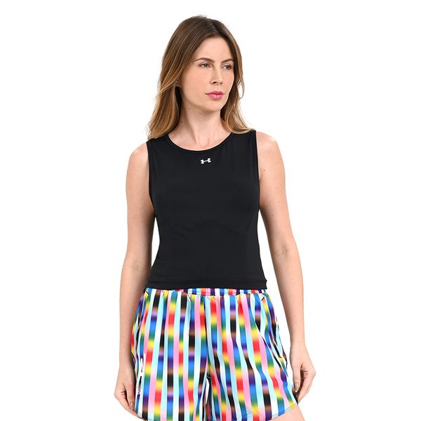Regata de Treino Feminina Under Armour Seamless PP Preto