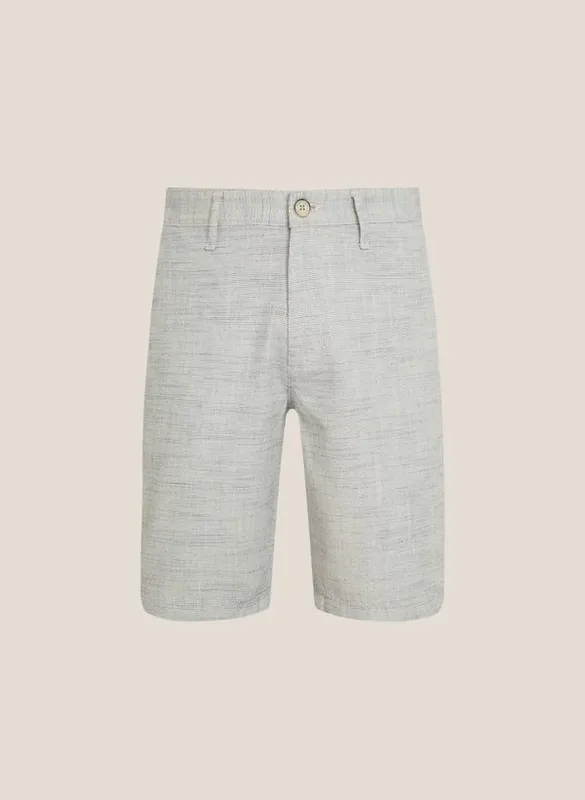 Bermuda Right Fit Textura Dudalina Masculina 44