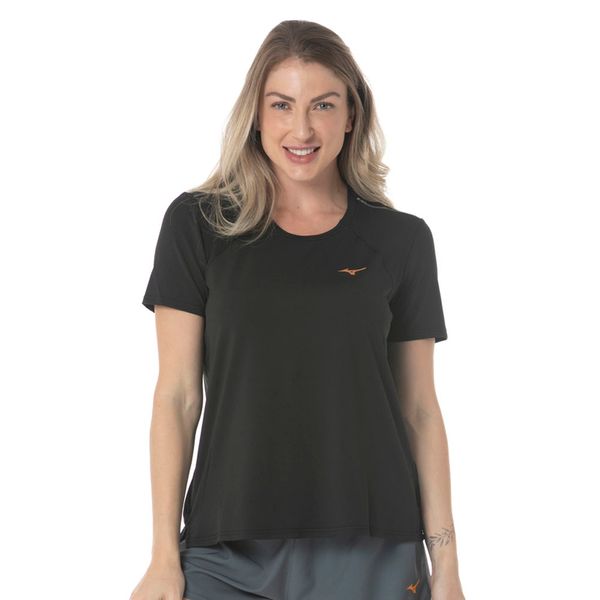 Camiseta de Treino Feminina Mizuno High P Preto