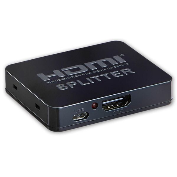 Divisor HDMI 1.4 Mini Splitter 3D (2x1) - Sumay - Preto - SM-SP200 (HDMI splitter)