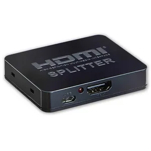 Divisor HDMI 1.4 Mini Splitter 3D (2x1) - Sumay - Preto - SM-SP200 (HDMI splitter)