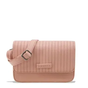 Bolsa Transversal Wallet Clutch Buenos Aires Amayra NUDE