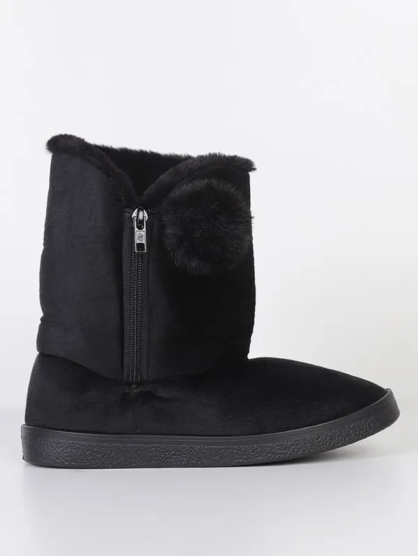 Pantufa Bota Blackboar Feminina PRETO 39/40