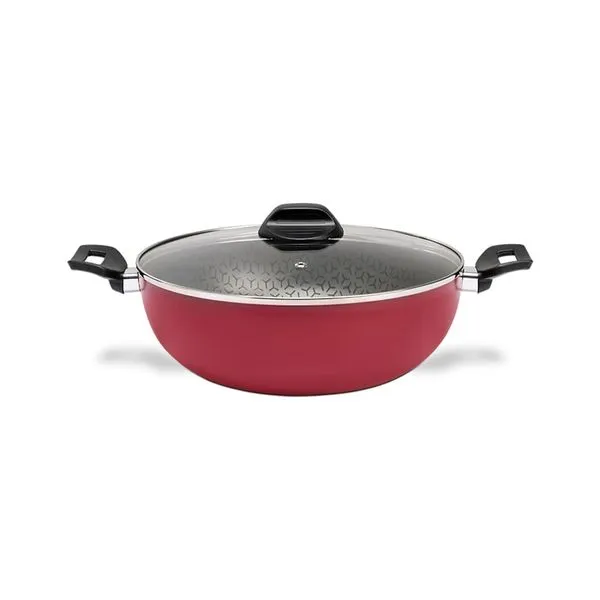 Panela Wok Brinox Anis Alças Baquelite 4,1L 28cm