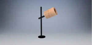 Luminária de Mesa Murilo 500MM P/ 1X BULBO LED E27 Preto Weitz Dramalux