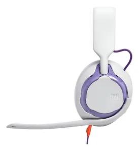 Fone de Ouvido Headset Gamer Com Fio JBL Quantum 250 Com Microfone - Branco