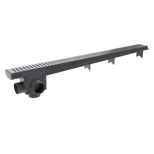 Ralo Linear Sifonado com Grelha Astra Ralo Linear Sifonado com Grelha Cromada 70cm Astra