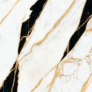 Piso 74x74cm Chama Dourada Speciale Polido Caixa com 2,19m 4 Peças PPI-74640R INCEFRA