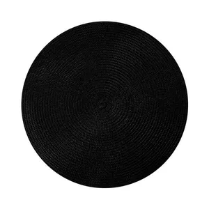 Jogo Americano Mundiart Redondo 38cm Preto